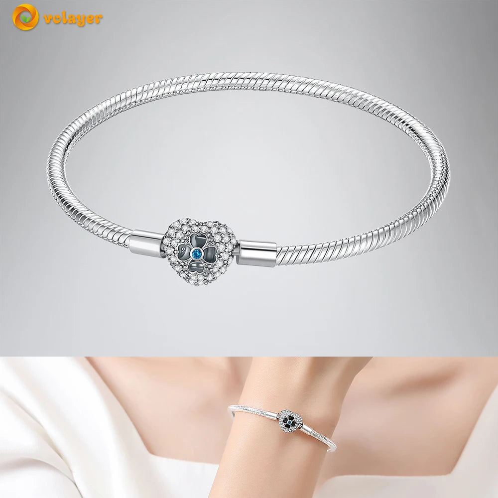 Bettelarmband Sammelarmband aus 925er Silber Sterlingsilber Charms Armband Damen
