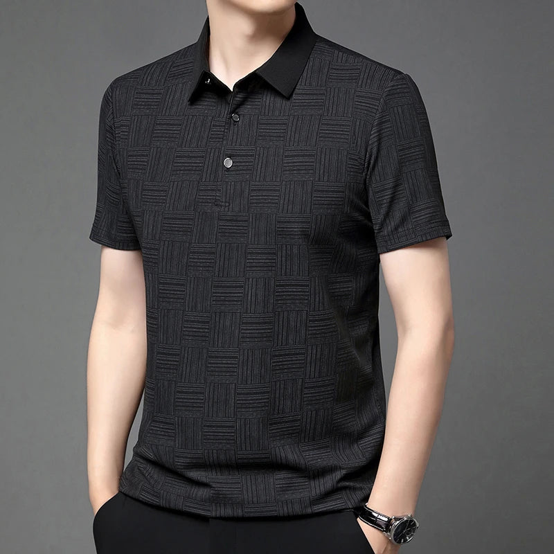 Herren Poloshirt POLO Shirt T-Shirt Kurzarm Zipper Hemd Fashion Polohemd Top NEU