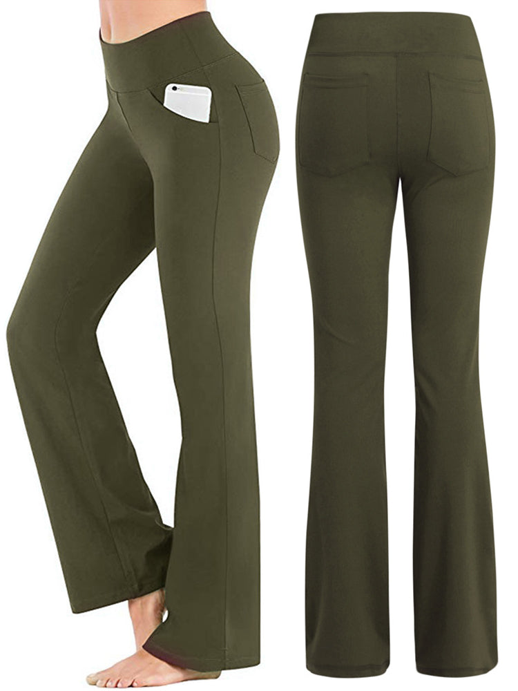 Leggins Donna Push up Vita Alta Pantaloni Sportivi Fitness Yoga Palestra Tuta