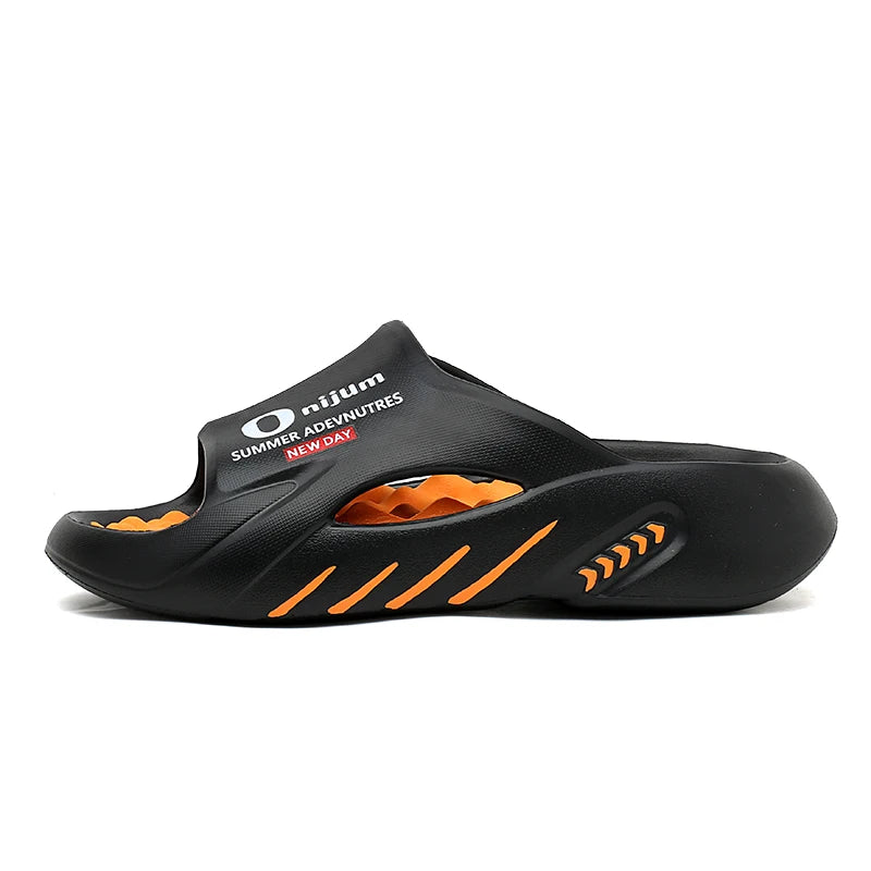 Badelatschen Hausschuhe Flip Flops Frauen Herren Sandalen Weiche Sohle Größe 47