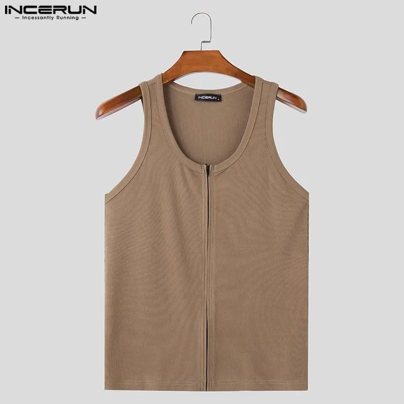 Herren Oberteil Ärmellos Tank Top Sexy Shirt Clubwear Muskel T-Shirt Unterhemd