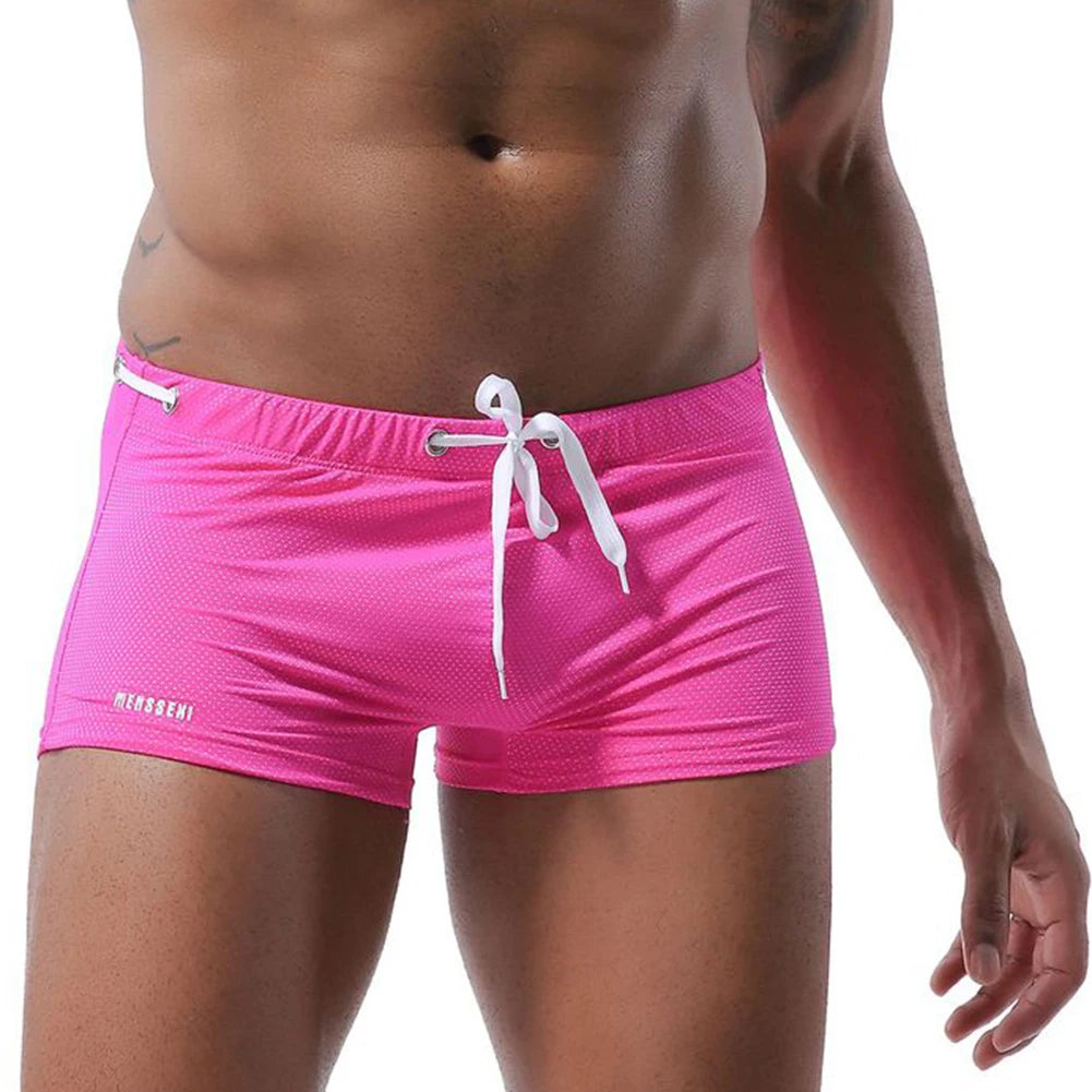 Costume Mare Uomo Pantaloncini corti Boxer Shorts Bagno Slip Interno Piscina