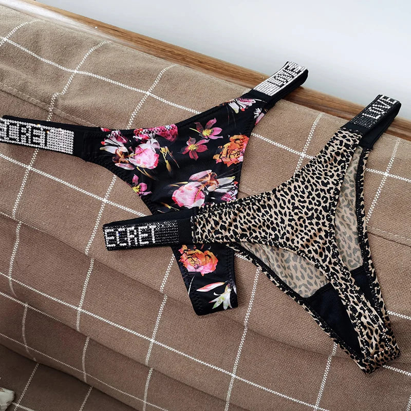Frauen String Tanga Höschen Sexy Schlüpfer Slip Dessous Unterwäsche Panties