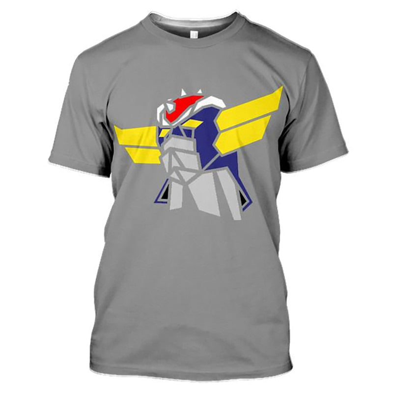 Herren Fashion Vintage 3D T-Shirt Rundhals Unisex Sommer Streetwear
