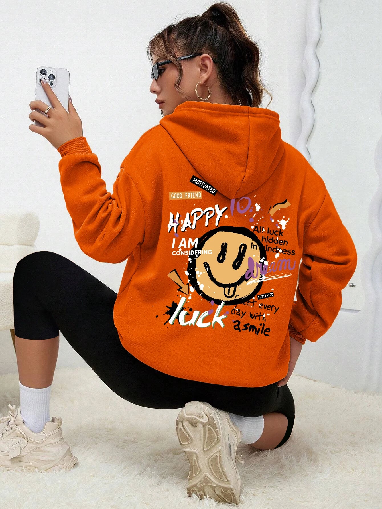 Teddybär Kapuzenpullover Sweatshirt Fleece Hoodie Pulli Damen Kapuzenpulli Shirt