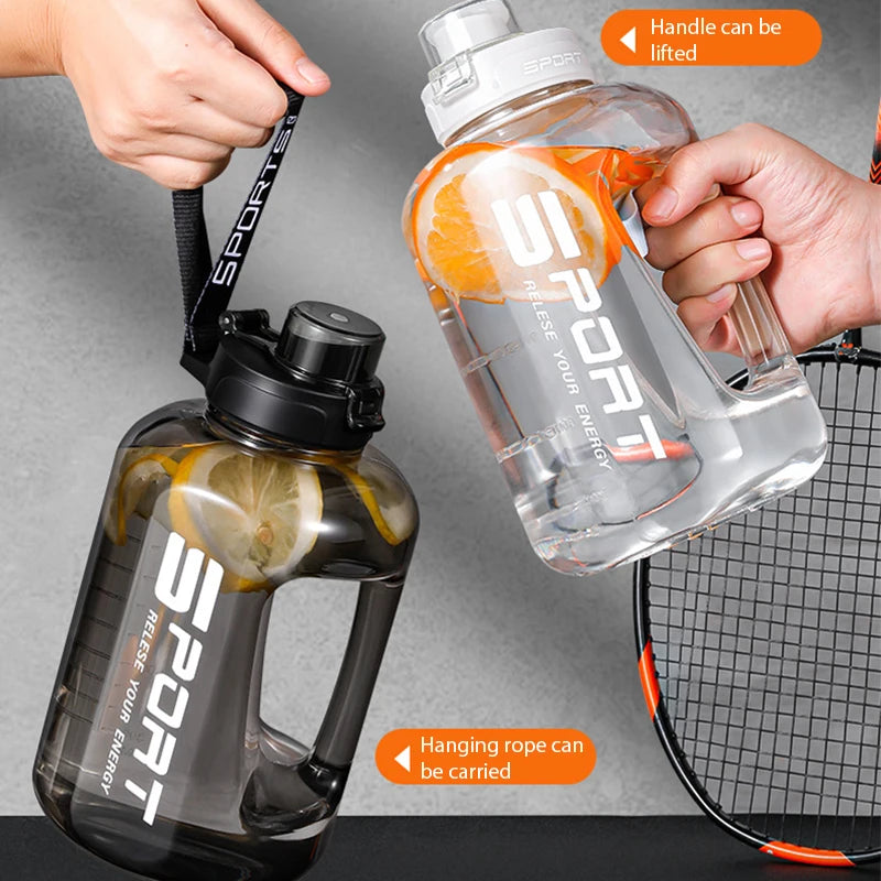 2,5/1,7L Trinkflasche Sportflasche Tritan Wasserflasche Getränkeflasche BPA-frei
