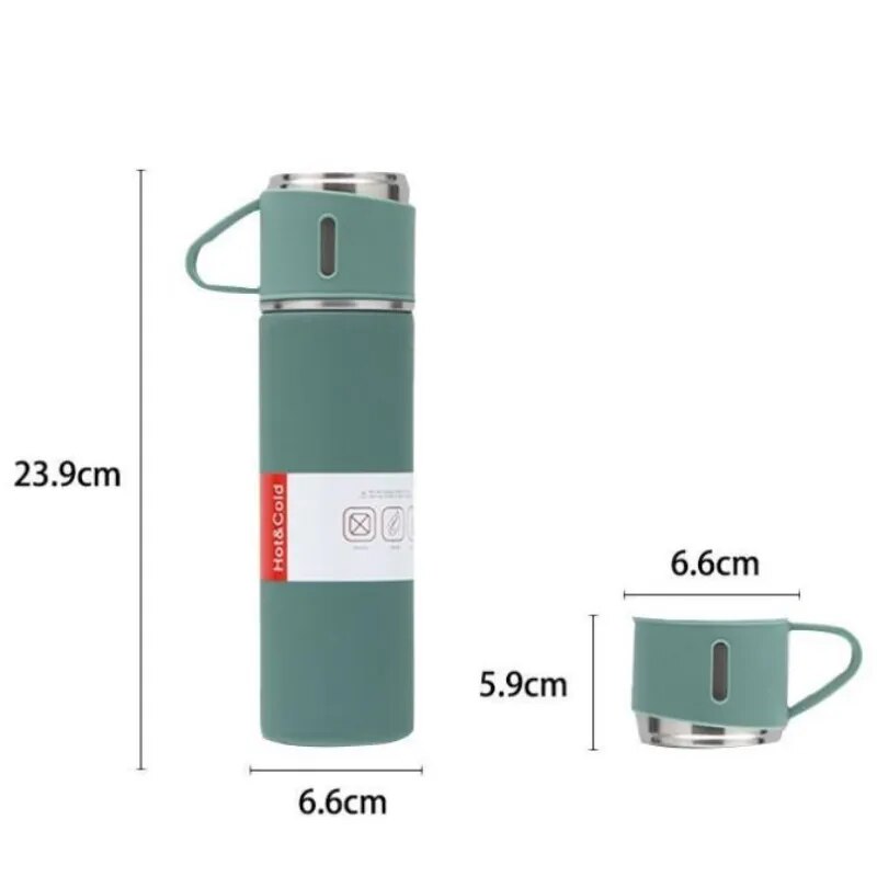 Thermobecher Becher to go Edelstahl 500ml MUG Isolierbecher Tasse Thermosflasche
