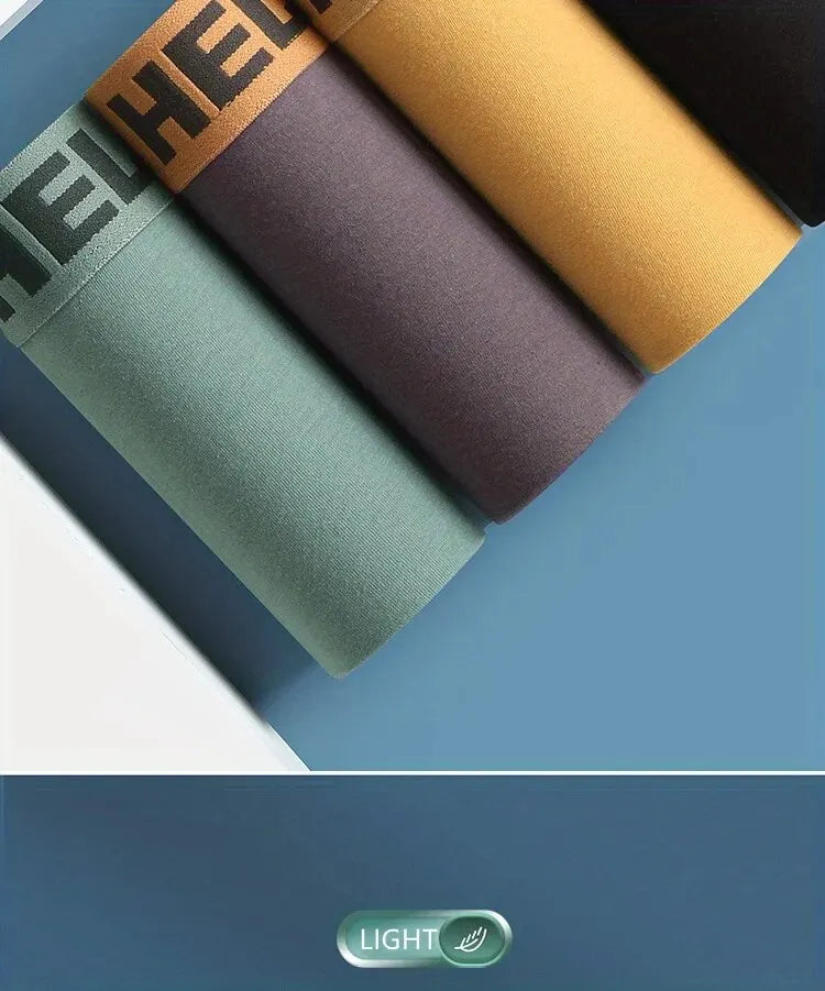 6 Pezzi Boxer Uomo Mutande Elasticizzato Slip Intimo vari colori Pantaloncino