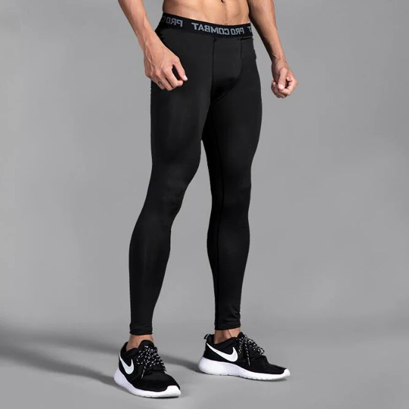 Herren Leggings Sporthose Jogginghose Trainingshose Lauf Hose Kompressionshose