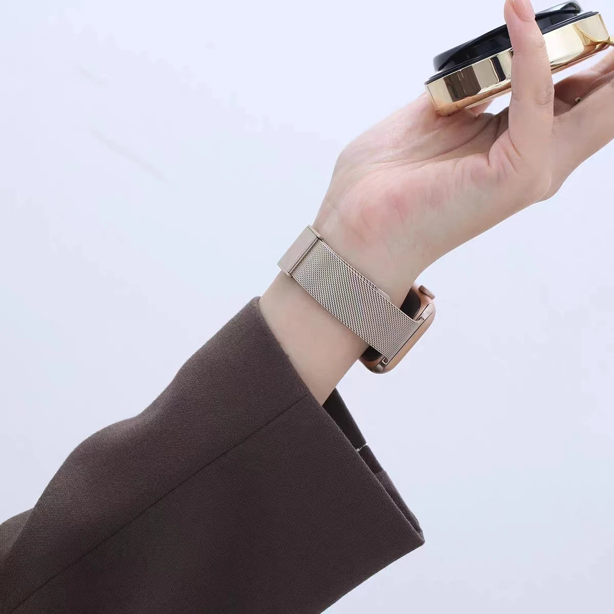 Milanese Armband für Apple Watch Series 9 8 7 6 5 4 3 SE Ultra Sport Band iWatch