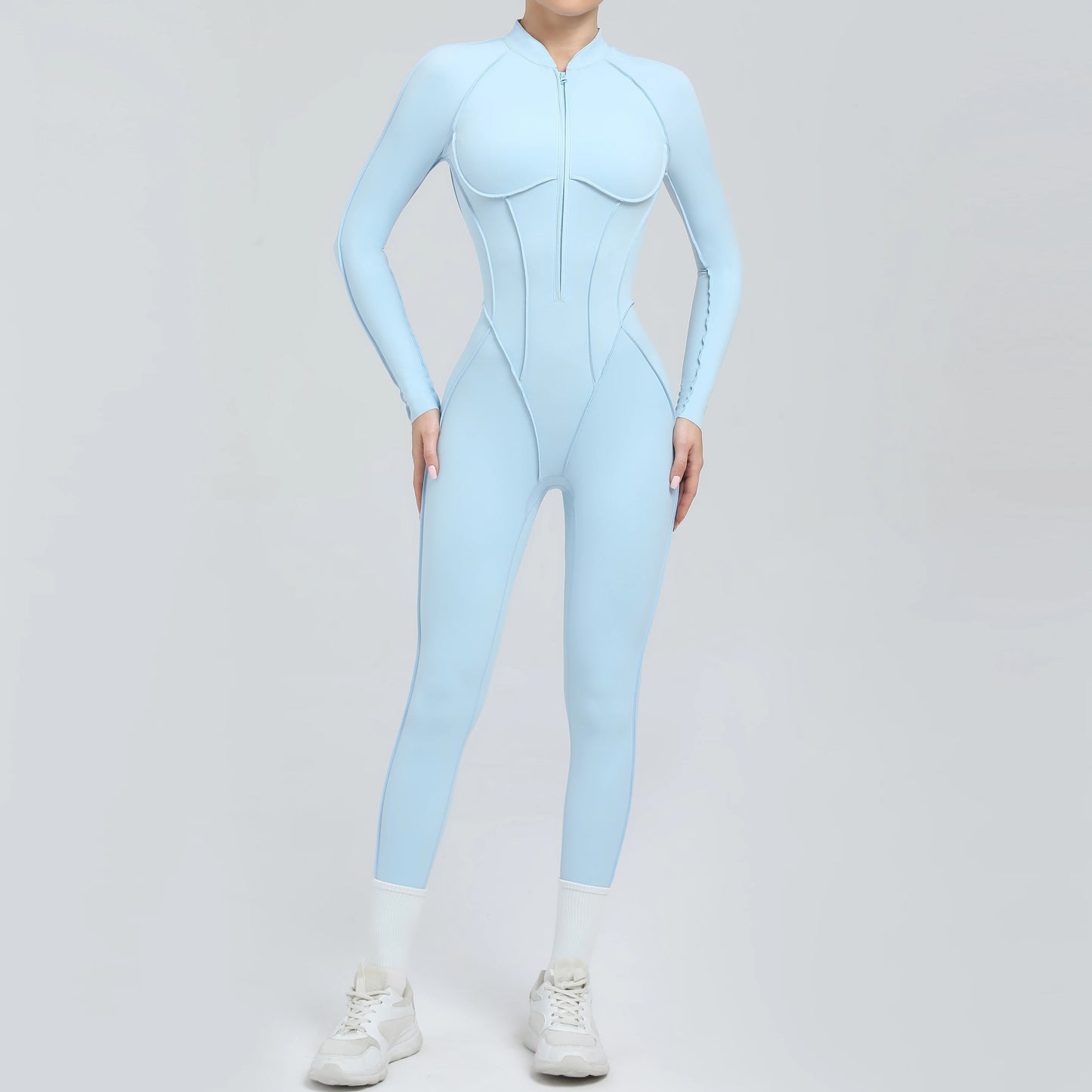 Yoga Fitness Overalls Jumpsuit Gym Stretch Leggings Jogging Anzug Top Push Up