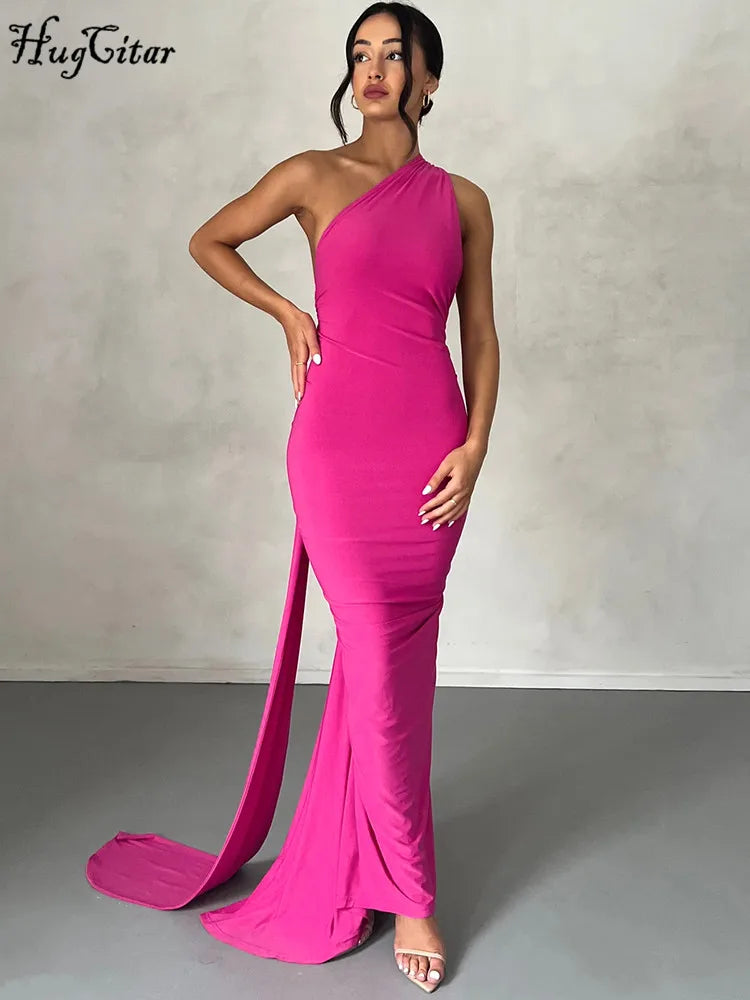 Frauen Kleid rückenfreies Partykleid Langeskleid Maxikleid Träger Abendkleid