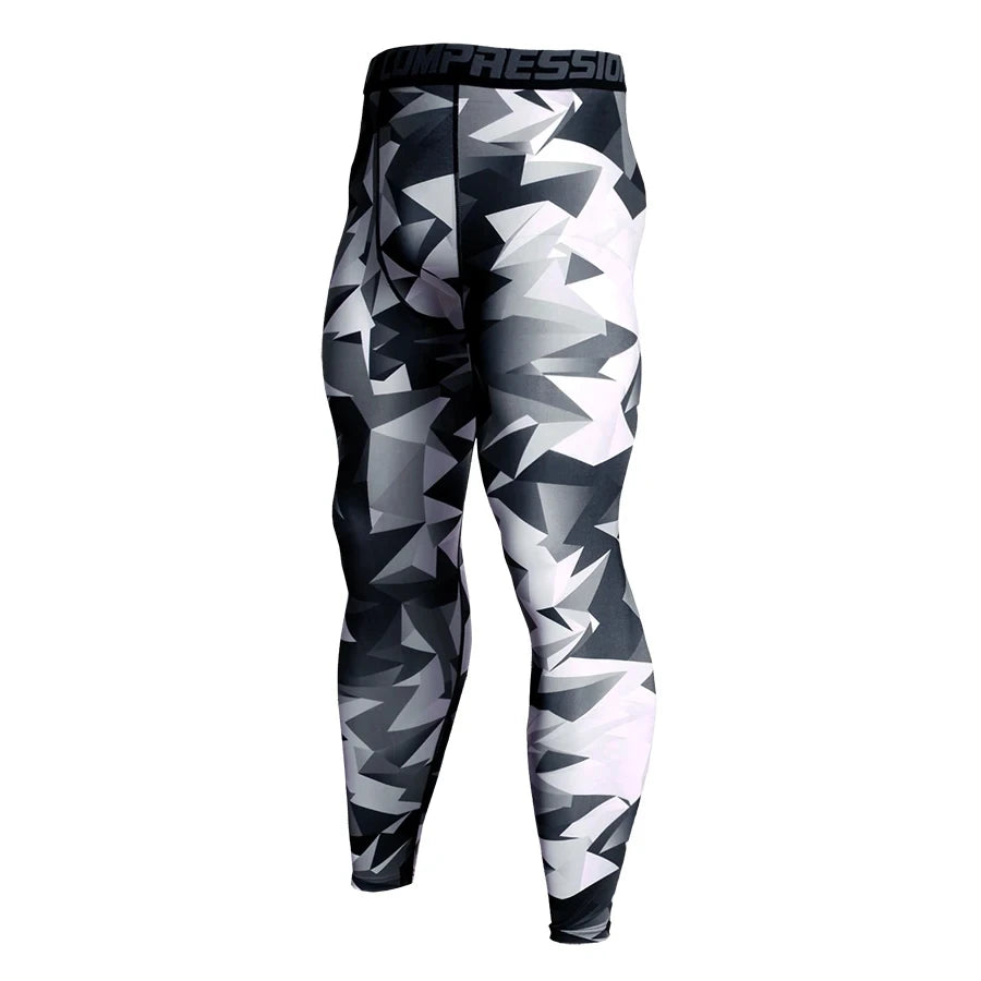 Herren Leggings Sporthose Jogginghose Trainingshose Lauf Hose Kompressionshose