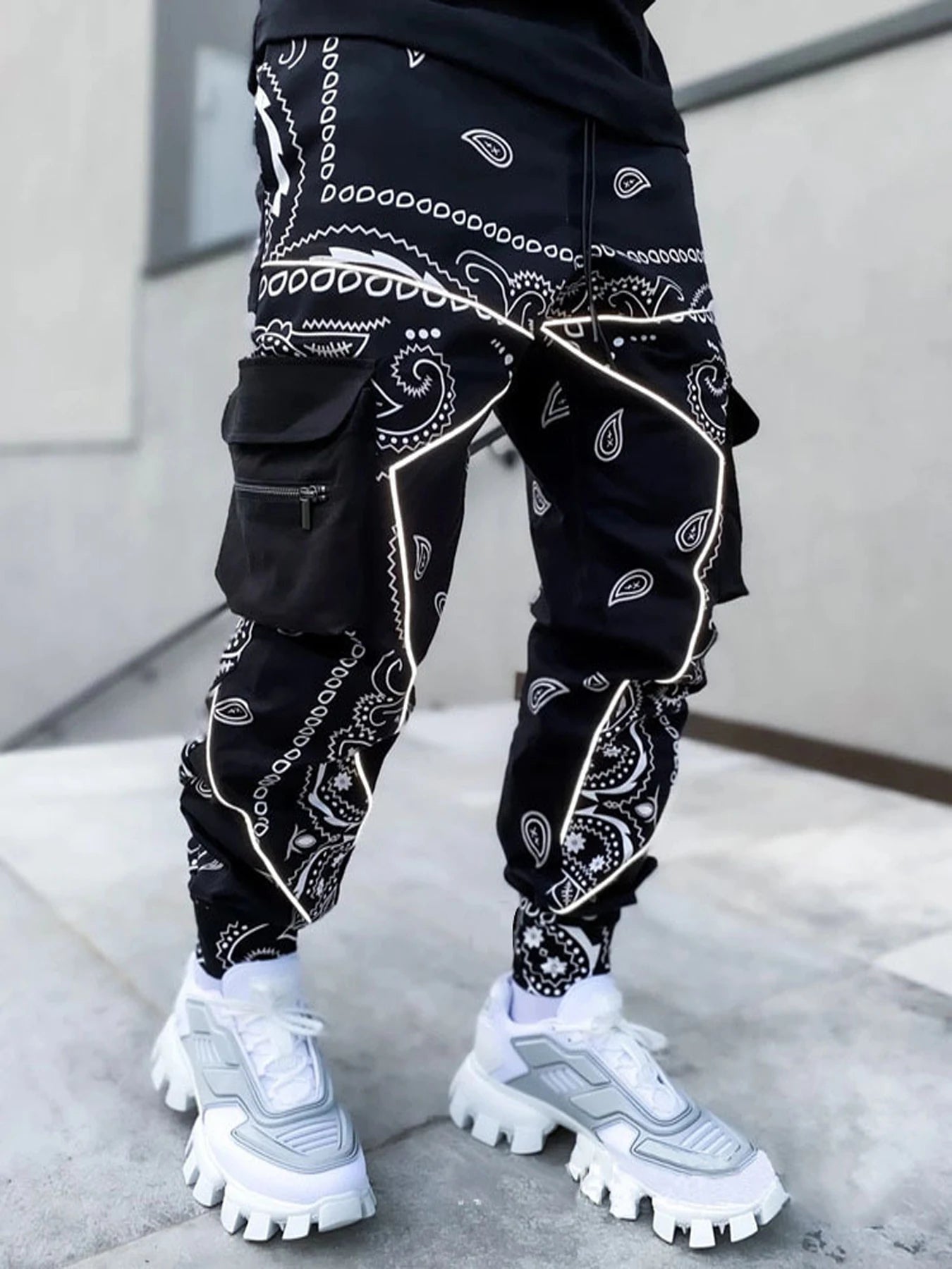Herren Hose Sporthose Trainingshose Jogger Fitness Slim Fit Cargo Streetwear