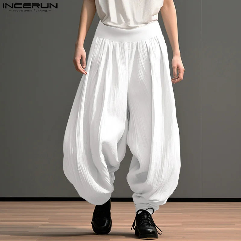 Männer Hose Haremshosen Pumphosen Pluderhosen Hosenrock Herrenrock Kilt Jogger
