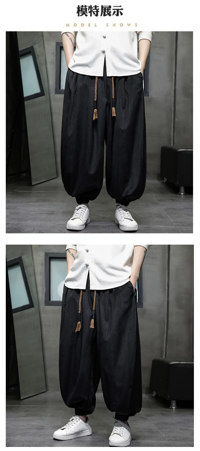 Männer Hose Haremshosen Pumphosen Pluderhosen Hosenrock Herrenrock Kilt Jogger