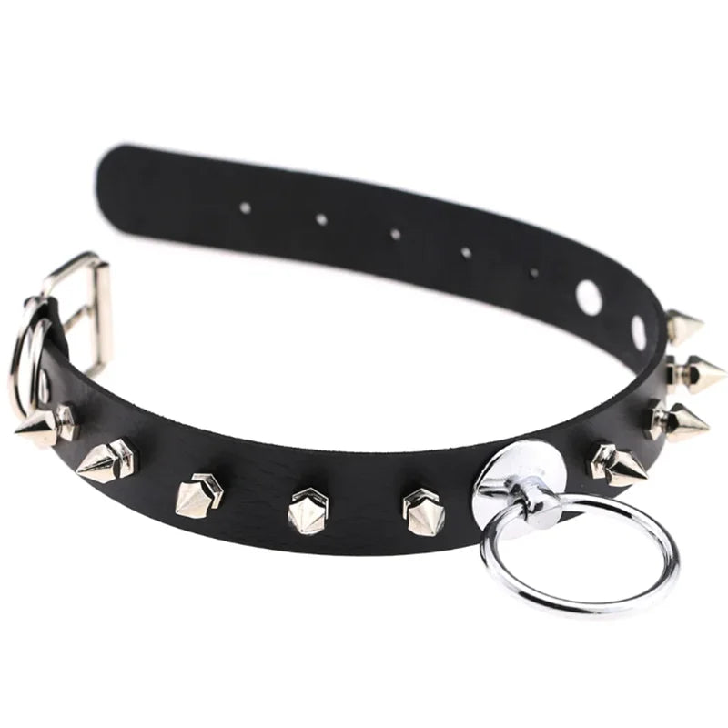Sexy Halsband Harness Kette BH Gürtel  Punk Goth Frauen Bdsm Bondage Chocker