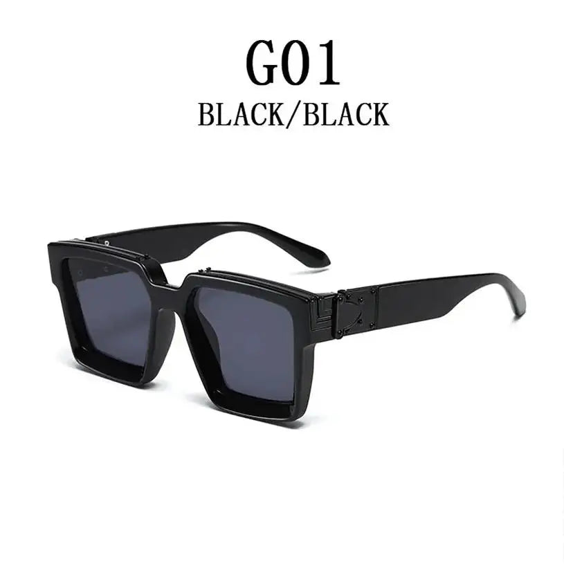 Damen Sonnenbrille Luxus Modische Herren Brille Vintage Pilotenbrille UV400