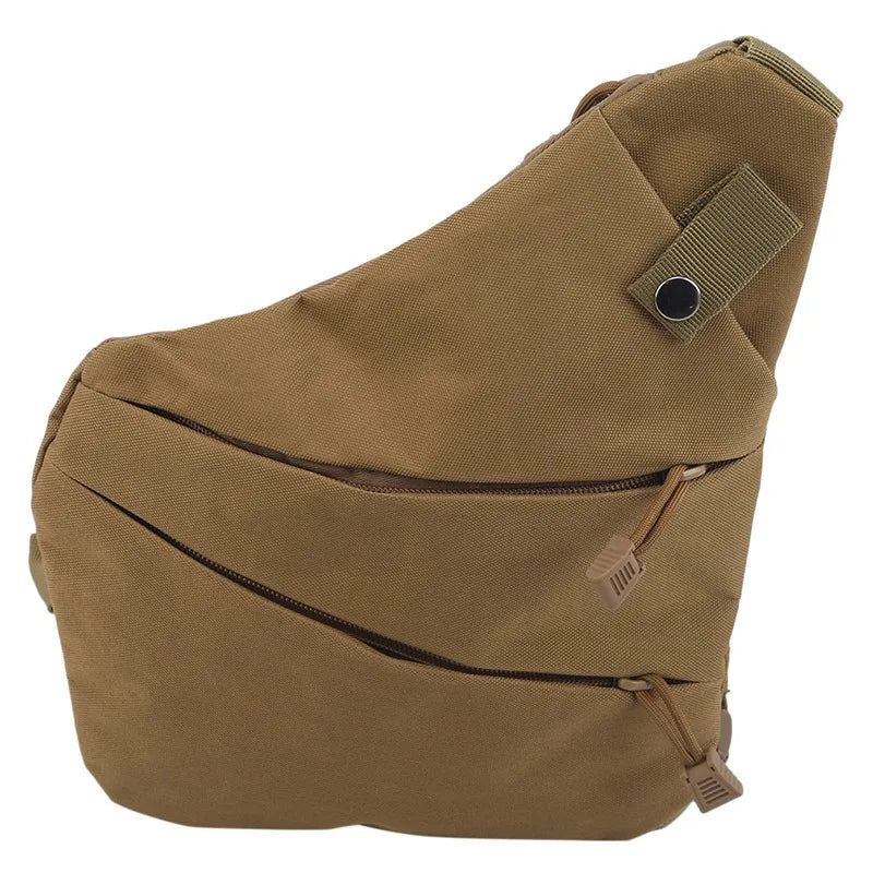 Borsa da petto Zaino Monospalla Marsupio Per Uomo Borsello Moto Fondina
