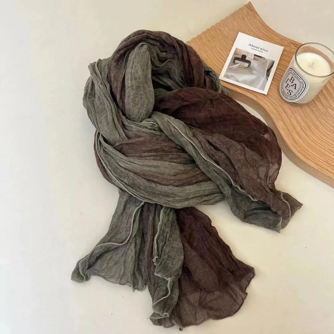 Herren Schal Herbstschal Stola Schlauchschal Halstuch Wollschal Strickschal Loop