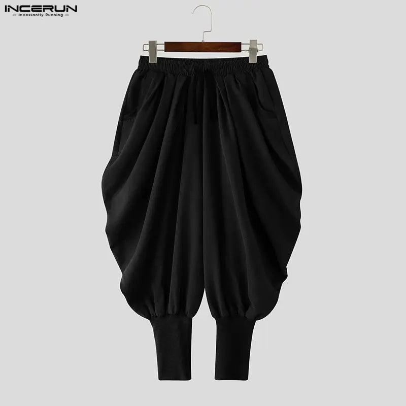 Männer Hose Haremshosen Pumphosen Pluderhosen Hosenrock Herrenrock Kilt Jogger