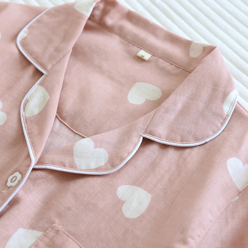 Pigiami da donna | L'intimo per la notte Camicia Completo da Casa in due pezzi