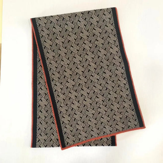 Herren Schal Winterschal Stola Schlauchschal Halstuch Wollschal Strickschal Loop