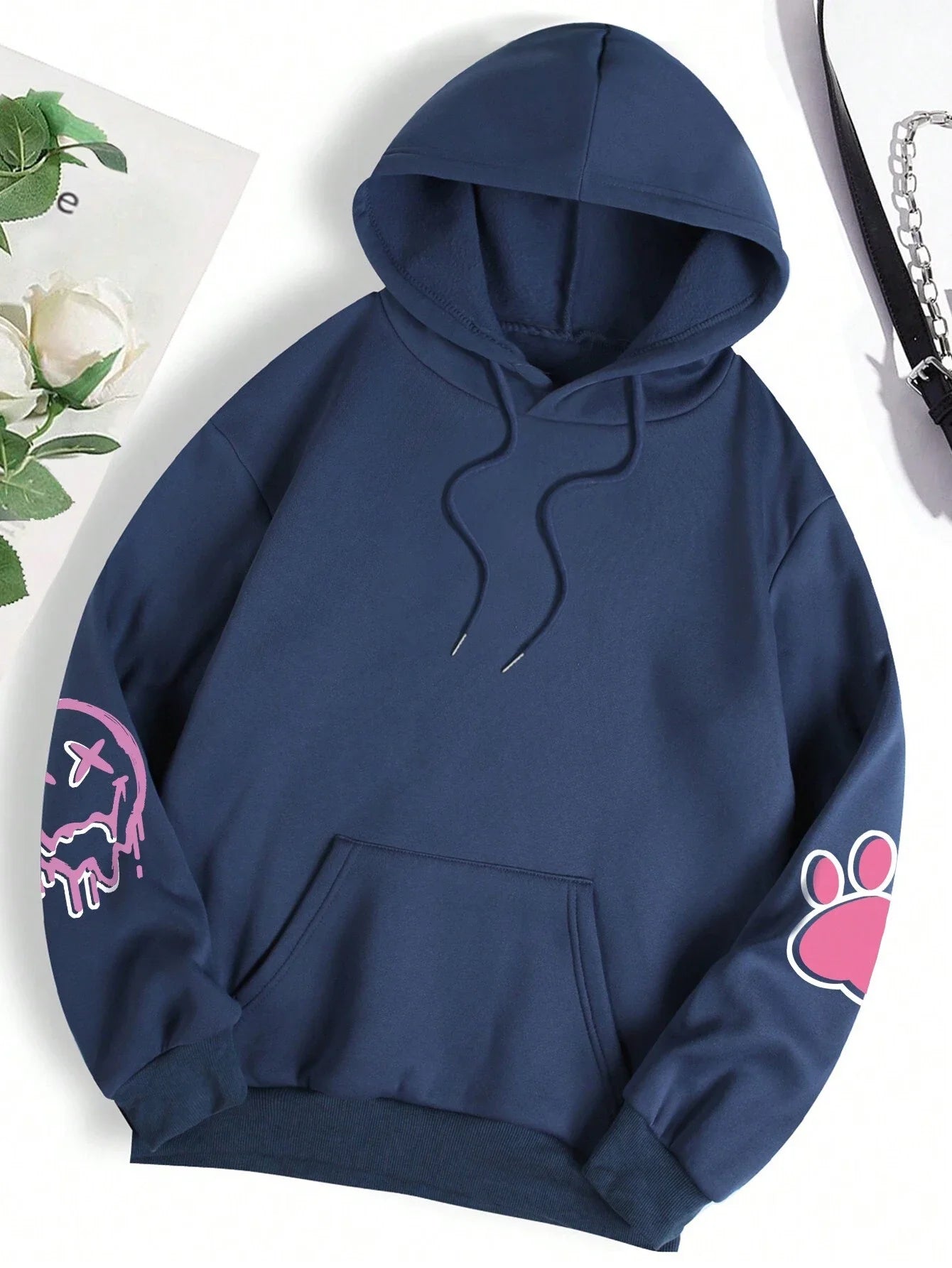 Teddybär Kapuzenpullover Sweatshirt Fleece Hoodie Pulli Damen Kapuzenpulli Shirt