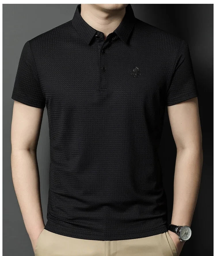 Herren Poloshirt POLO Shirt T-Shirt Kurzarm Zipper Hemd Fashion Polohemd Top NEU