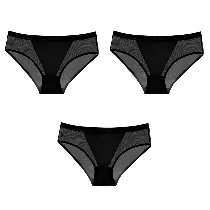 3Stk Frauen Spitze Tanga String Höschen Sexy Schlüpfer Slip Dessous Unterwäsche