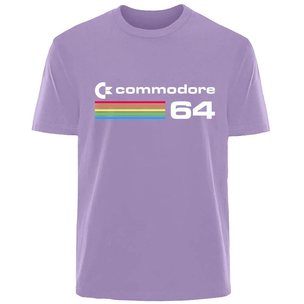 Fashion Herren Commodore 64 T-Shirt Rundhals Unisex Sommer Streetwear Tank Top