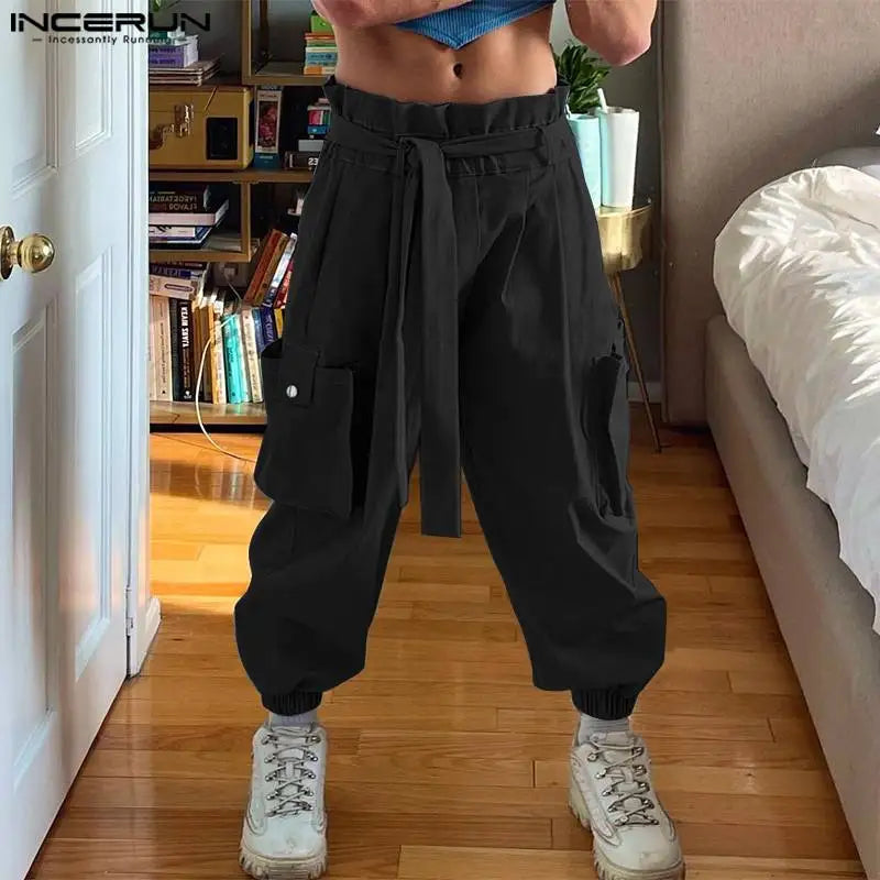Pantaloni Uomo Fitness Pants Turca Etnici Kilt Sarouel Harem Aladin Leggings