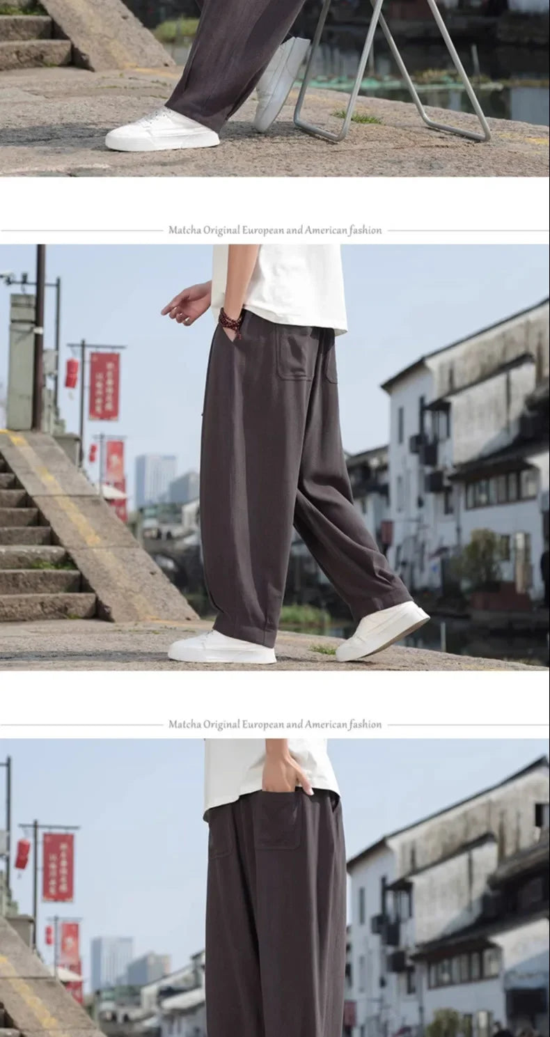 Männer Hose Haremshosen Pumphosen Pluderhosen Hosenrock Herrenrock Kilt Jogger