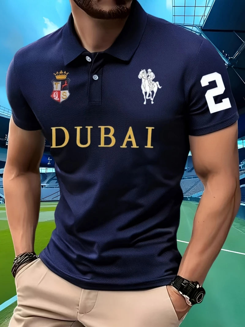 Herren Poloshirt POLO Shirt T-Shirt Kurzarm Hemd Fashion Polohemd Herrenmode Top