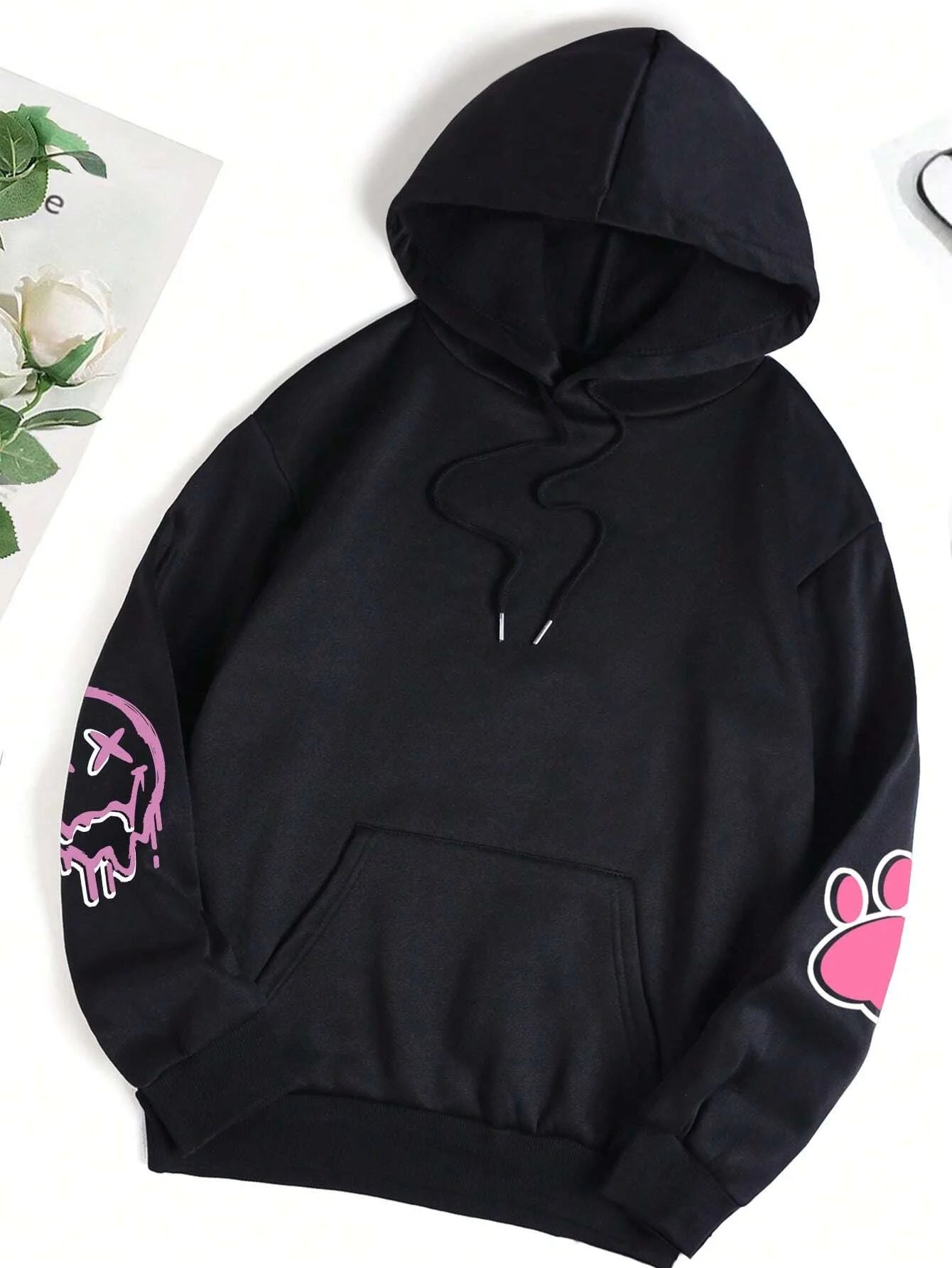 Teddybär Kapuzenpullover Sweatshirt Fleece Hoodie Pulli Damen Kapuzenpulli Shirt