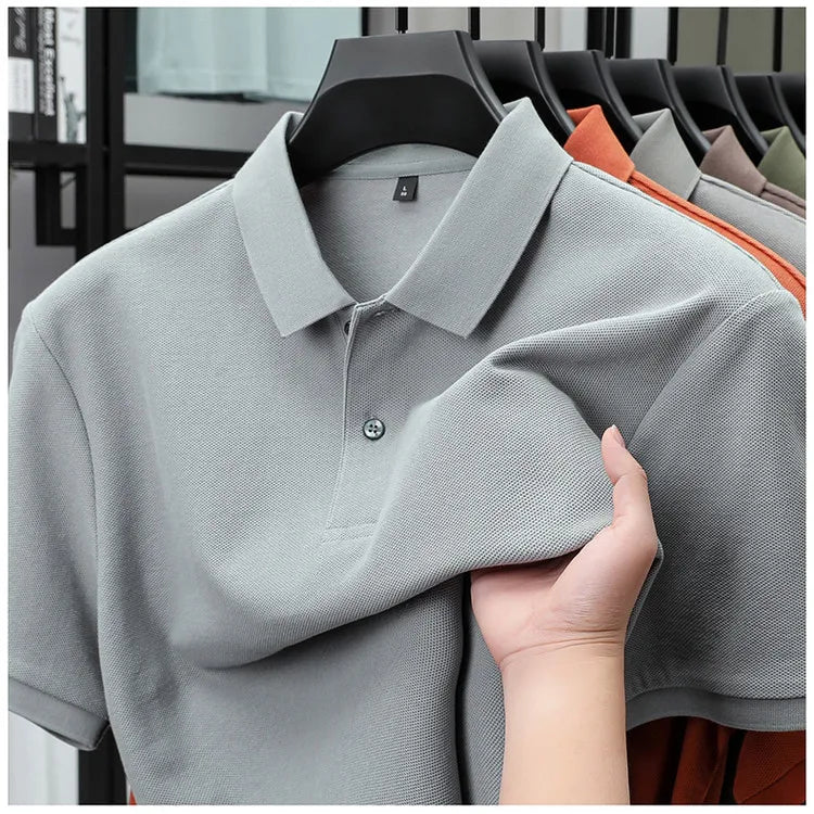 Herren Poloshirt POLO Shirt T-Shirt Kurzarm Zipper Hemd Fashion Polohemd Top NEU