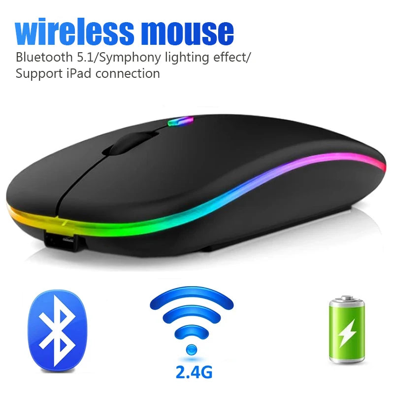 Wireless Mouse PC Maus Kabellos USB Computer Notebook Laptop Funkmaus (NEU)