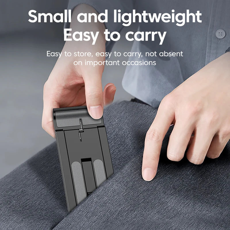 Universal Tischständer Handy Tablet Halter Einstellbar Faltbar Tragbar NEU