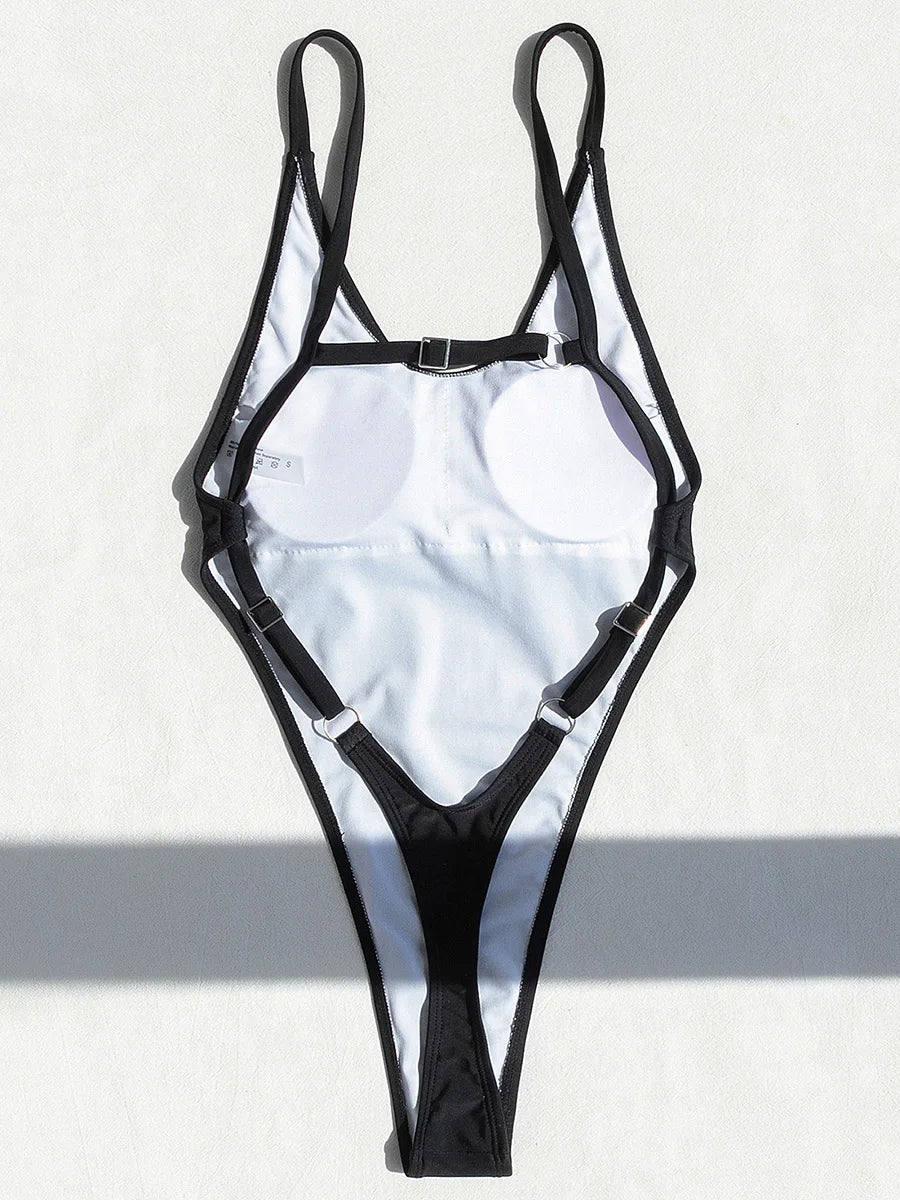 Frauen Bademode High Cut Bikini Set Sexy Push Up Badeanzug Damen Tanga Swimwear