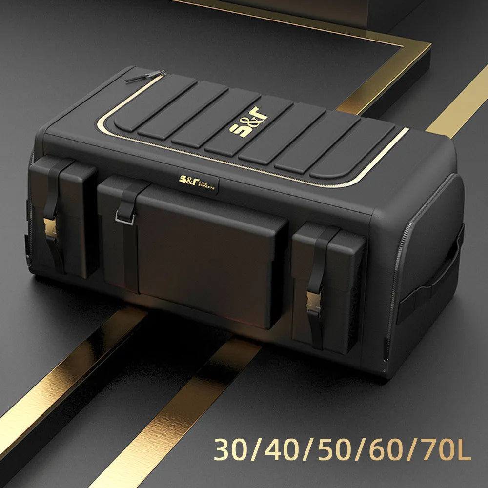 70L Aufbewahrungsbox Kofferraum Organizer Auto Tasche Kofferraumtasche Klappbar