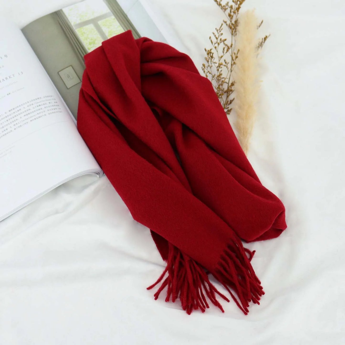 Herren Schal Winterschal Stola Schlauchschal Halstuch Wollschal Strickschal Loop