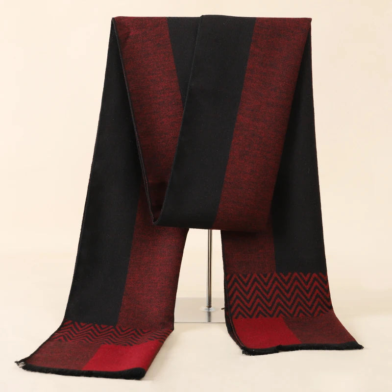 Herren Schal Winterschal Stola Schlauchschal Halstuch Wollschal Strickschal Loop