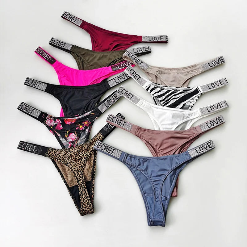 Frauen String Tanga Höschen Sexy Schlüpfer Slip Dessous Unterwäsche Panties