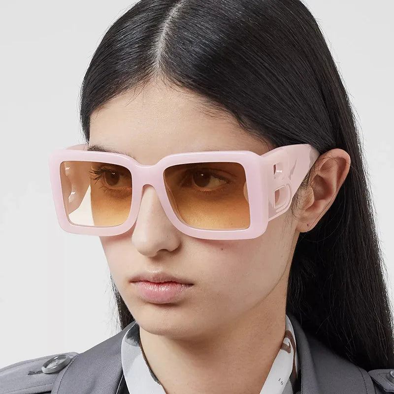 Occhiali da sole ovali oversize per donna e uomo Fotocromatici Polarizzati UV400