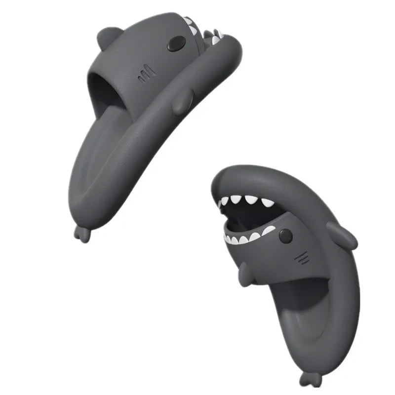 Shark Slippers Badelatschen Frauen Hausschuhe Anti-Rutsch Flip Flops Sandalen