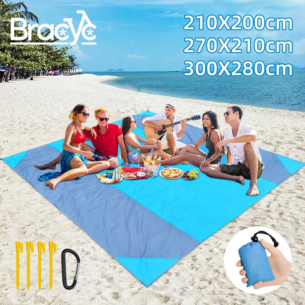 Picknickdecke Strandmatte Stranddecke Campingmatte Matte Decke Strandlaken