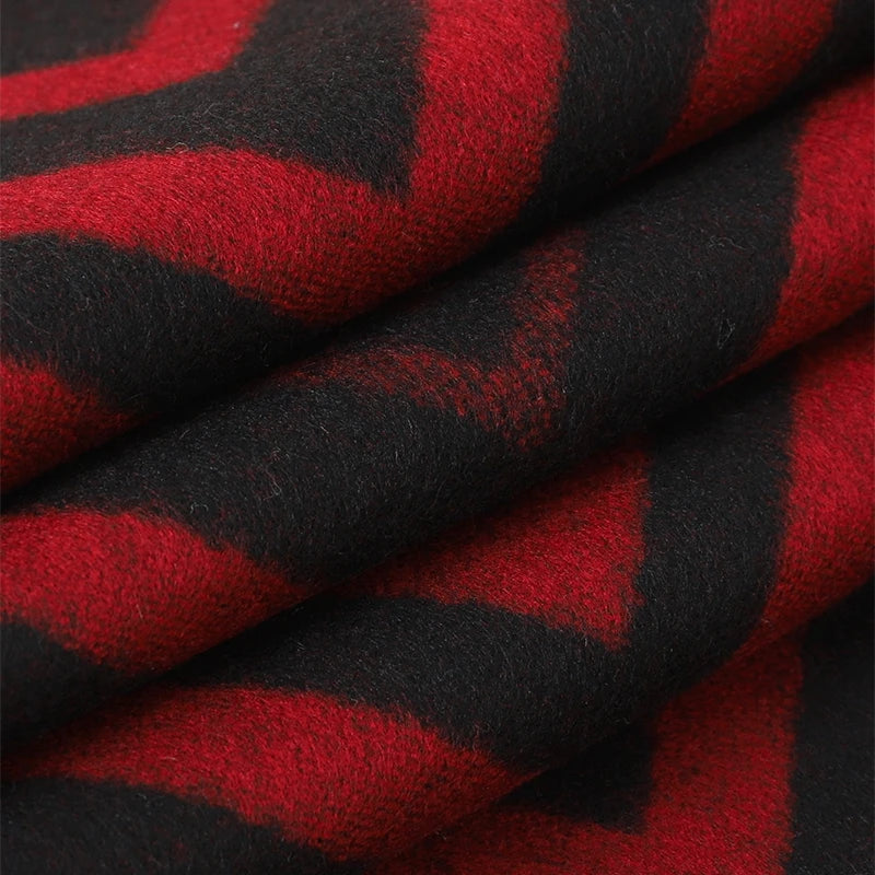 Herren Schal Winterschal Stola Schlauchschal Halstuch Wollschal Strickschal Loop