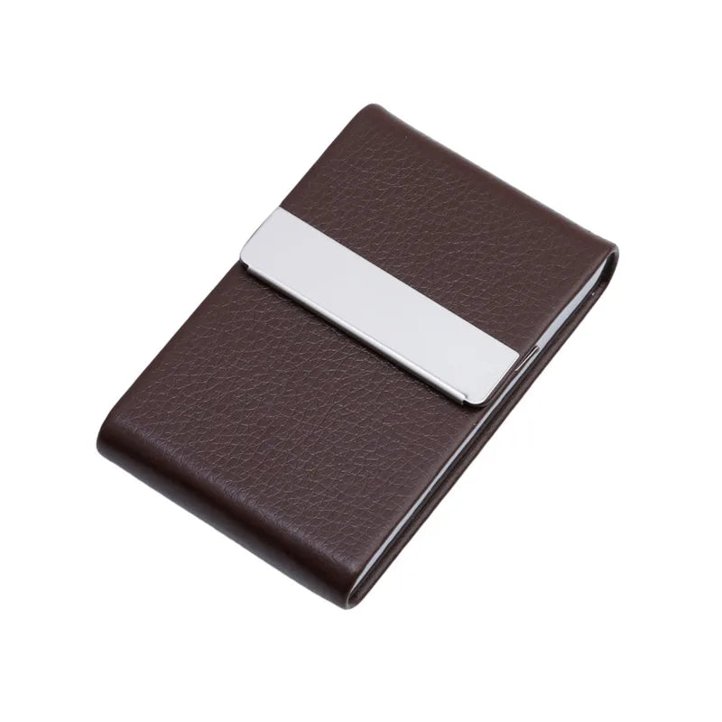 Zigarettenetui Mini Etui 7 Zigaretten Dose Metall Box Kunst Leder Tabakdose Neu