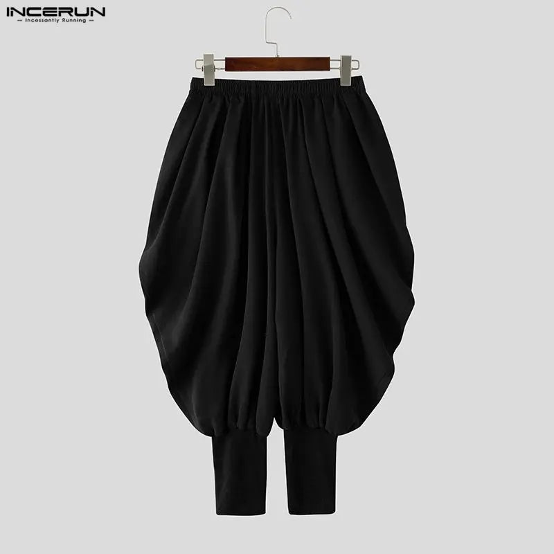 Männer Hose Haremshosen Pumphosen Pluderhosen Hosenrock Herrenrock Kilt Jogger