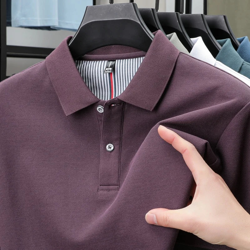 Herren Poloshirt POLO Shirt T-Shirt Kurzarm Zipper Hemd Fashion Polohemd Top NEU